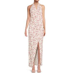 Free People Daria Floral Halter Maxi Dress